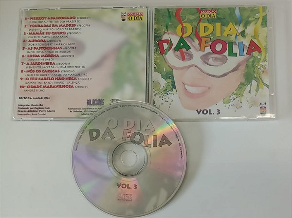 Cd o Dia da Folia 3 - Coleção o Dia Interprete Banda Gol [usado]