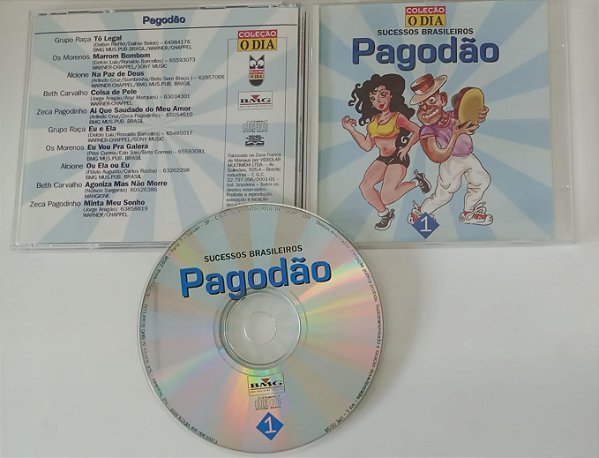 Cd Pagode / Sucessos Brasileiros 1 - Coleção o Dia Interprete Vários Artistas [usado]
