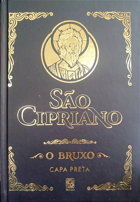 Livro São Cipriano, o Bruxo - Capa Preta Autor Desconhecido (2023) [seminovo]