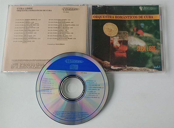 Cd Cuba Libre Interprete Orquestra Românticos de Cuba [usado]