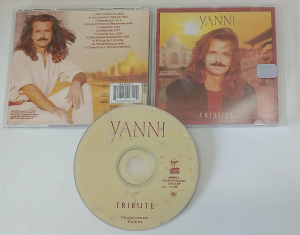 Cd Tribute - Yanni Interprete Yanni (1997) [usado]