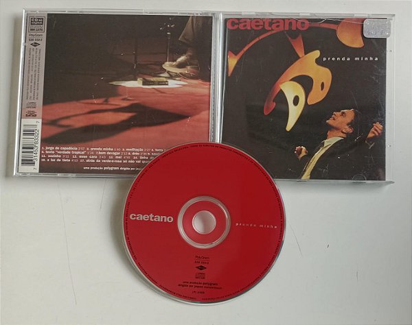 Cd Prenda Minha - Caetano Veloso Interprete Caetano Veloso (1998) [usado]