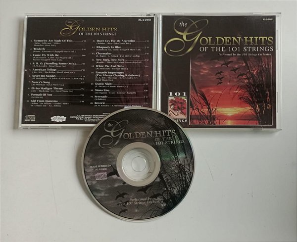 Cd The Golden Hits Of The 101 Strings Interprete 101 Strings Orchestra (1996) [usado]