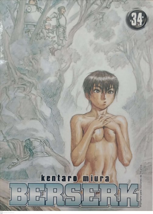 Gibi Berserk #34 Autor Kentaro Miura (2008) [usado]