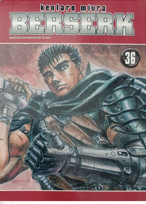 Gibi Berserk #36 Autor Kentaro Miura (2008) [usado]