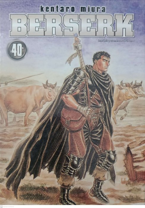 Gibi Berserk #40 Autor Kentaro Miura (2008) [usado]