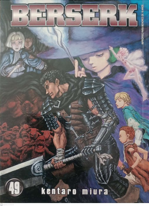 Gibi Berserk #49 Autor Kentaro Miura (2009) [usado]