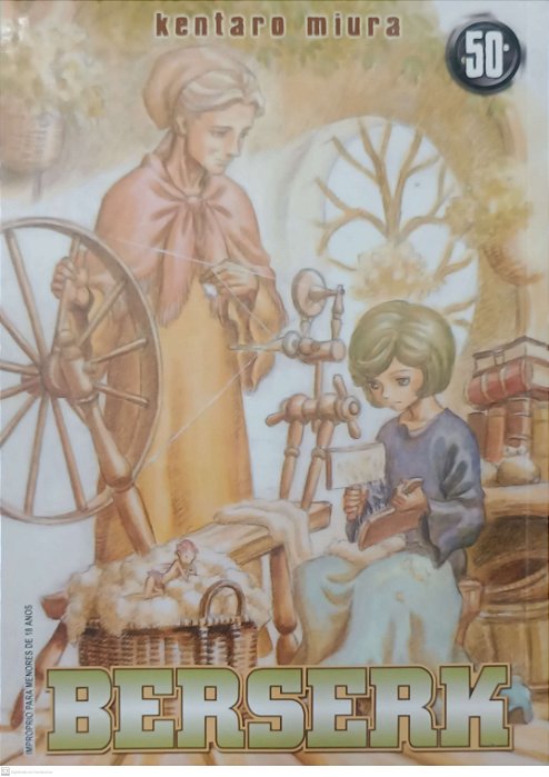 Gibi Berserk #50 Autor Kentaro Miura (2009) [usado]