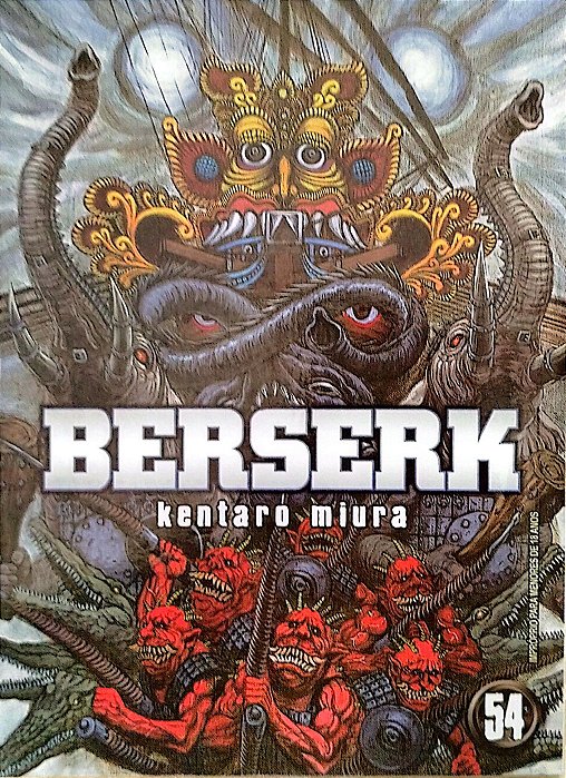 Gibi Berserk #54 Autor (2009) [usado]