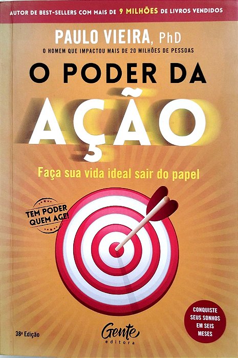 Livro o Poder da Ação Autor Vieira, Paulo (2015) [seminovo]