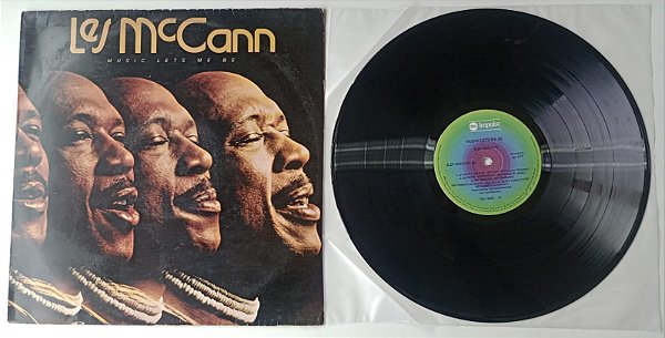 Disco de Vinil Music Lets Me Be (1977) - Les Mccann Interprete Les Mccann (1977) [usado]
