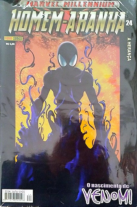 Gibi Homem-aranha#24 - Marvel Millennium Autor (2003) [usado]