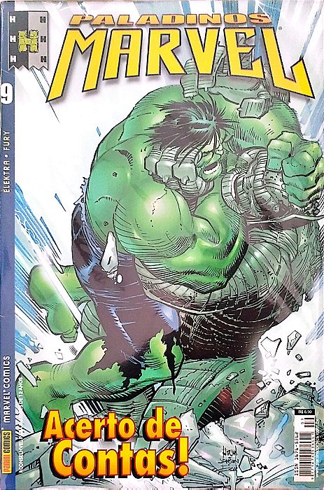 Gibi Paladinos Marvel #9 Autor (2002) [usado]