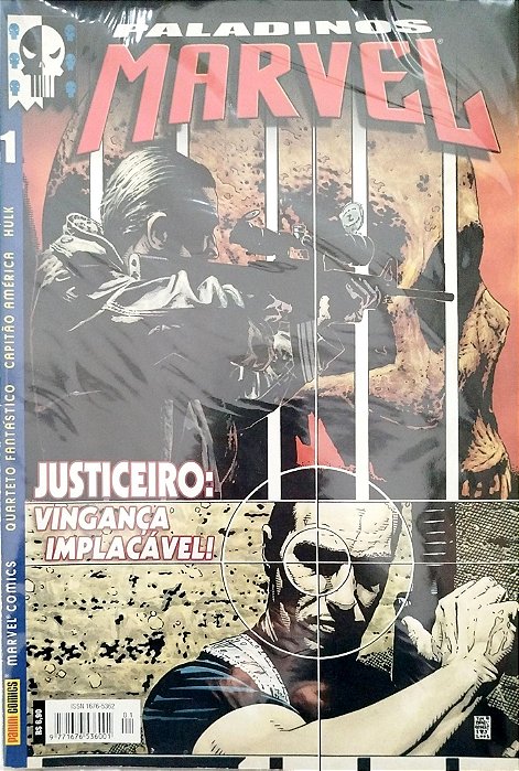 Gibi Paladinos Marvel #1 Autor (2002) [usado]