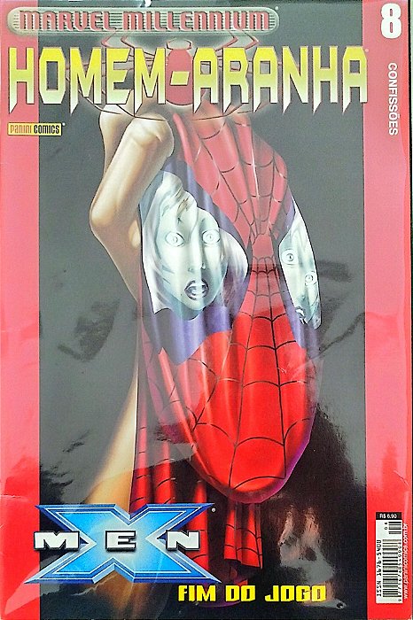 Gibi Homem-aranha #8 - Marvel Millennium Autor (2002) [usado]