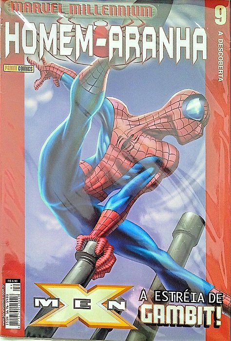 Gibi Homem-aranha #9 - Marvel Millennium Autor (2002) [usado]