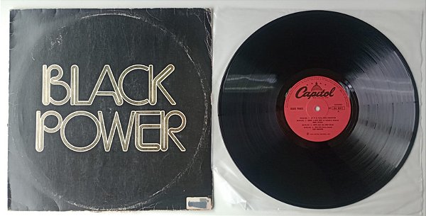Disco de Vinil Black Power [coletânea Internacional 1979] Interprete Vários Artistas (1979) [usado]