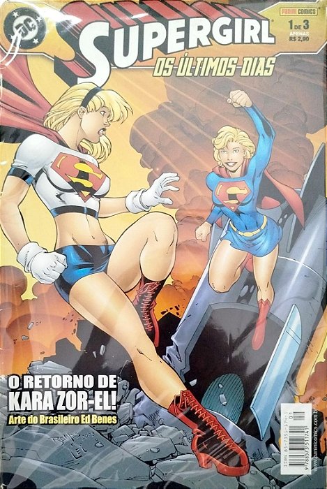 Gibi Supergirl: os Últimos Dias - Mini-série Completa em 3 Edições Autor (2003) [usado]