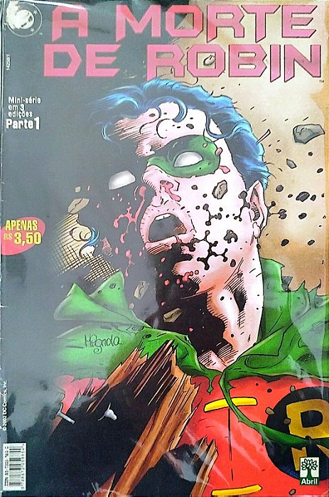 Gibi a Morte de Robin - Mini-série Completa em 3 Edições Autor (2002) [usado]