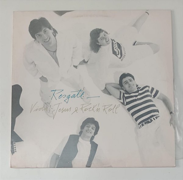 Disco de Vinil Vida, Jesus e Rock''n Roll [1992] - Resgate Interprete Resgate (1992) [usado]