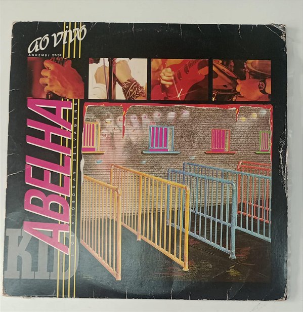 Disco de Vinil ao Vivo [1986] - Kid Abelha e os Abóboras Selvagens Interprete Kid Abelha e os Abóboras Selvagens (1986) [usado]