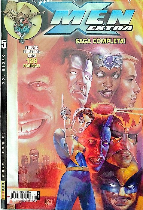 Gibi X-men Extra #5 Autor (2002) [usado]