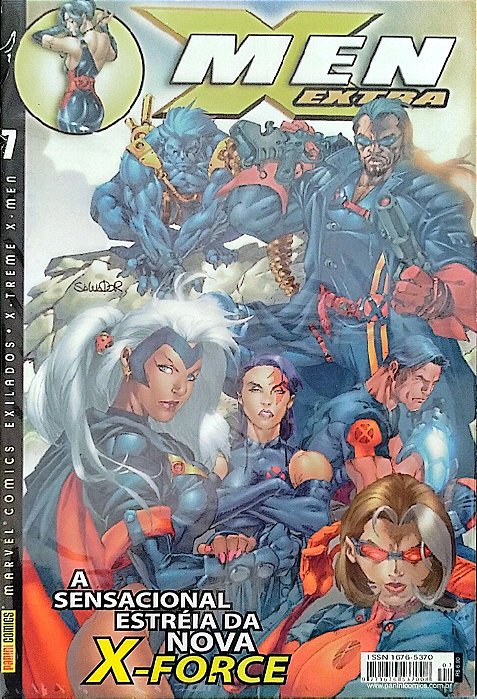 Gibi X-men Extra #7 Autor (2002) [usado]