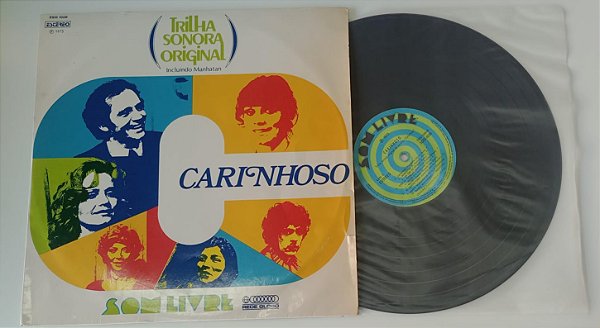Disco de Vinil Carinhoso [trilha Sonora Original da Novela 1973] Interprete Vários Artistas (1973) [usado]
