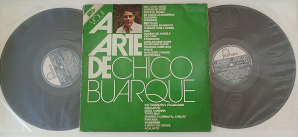 Disco de Vinil a Arte de Chico Buarque Vol 2 [lp Duplo 1982] - Chico Buarque Interprete Chico Buarque (1982) [usado]