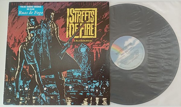 Disco de Vinil Ruas de Fogo / Streets Of Fire [1988 - Trilha Sonora Original do Filme] Interprete Vários Artistas (1988) [usado]