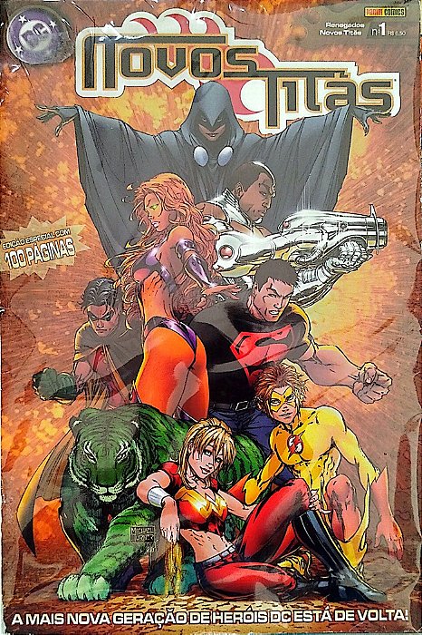 Gibi Novos Titãs #1 Autor (2004) [usado]