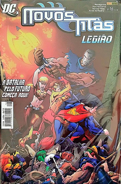 Gibi Novos Titãs #16 Autor (2005) [usado]