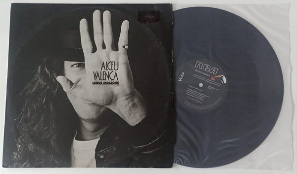 Disco de Vinil Leque Moleque / Asas da América [single 1987] - Alceu Valença Interprete Alceu Valença (1987) [usado]