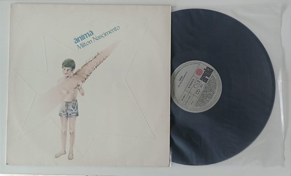 Disco de Vinil Anima [1982] - Milton Nascimento Interprete Milton Nascimento (1982) [usado]