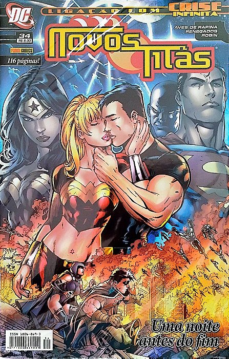 Gibi Novos Titãs #34 Autor (2007) [usado]