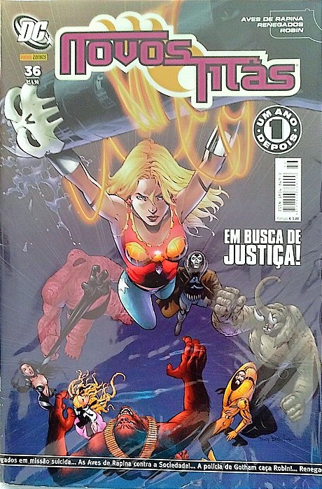 Gibi Novos Titãs #36 Autor (2007) [usado]