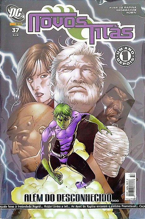 Gibi Novos Titãs #37 Autor (2007) [usado]