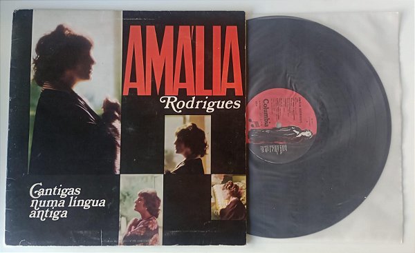 Disco de Vinil Cantigas Numa Língua Antiga [1977] - Amália Rodrigues Interprete Amália Rodrigues (1977) [usado]