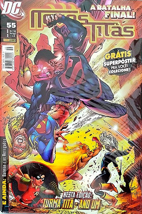 Gibi Novos Titãs #55 Autor (2009) [usado]