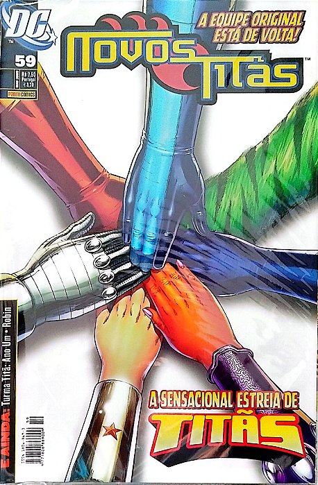 Gibi Novos Titãs #59 Autor (2009) [usado]