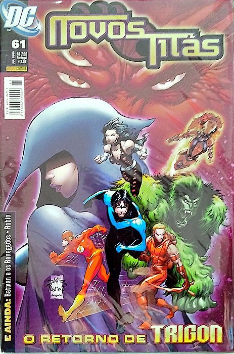 Gibi Novos Titãs #61 Autor (2009) [usado]