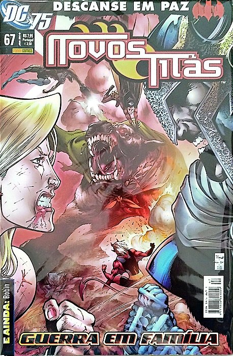 Gibi Novos Titãs #67 Autor (2010) [usado]