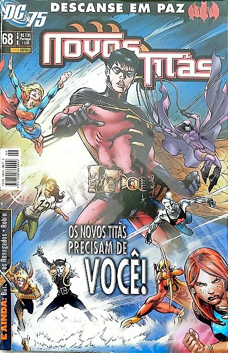 Gibi Novos Titãs #68 Autor (2010) [usado]