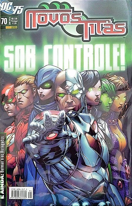 Gibi Novos Titãs #70 Autor (2010) [usado]