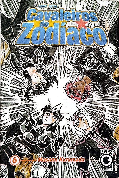 Gibi Cavaleiros do Zodíaco #6 Autor (2001) [usado]