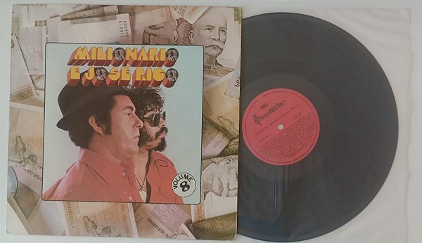 Disco de Vinil Realidade / Milionário e José Rico Vol. 8 [1979] Interprete Milionário e José Rico (1979) [usado]