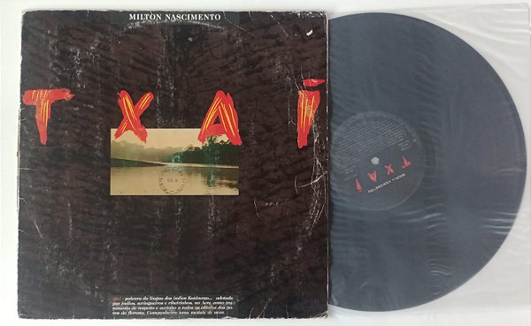 Disco de Vinil Txai [1990] - Milton Nascimento Interprete Milton Nascimento (1990) [usado]