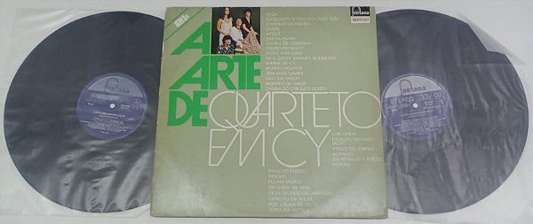Disco de Vinil a Arte de Quarteto em Cy [lp Duplo 1976] Interprete Quarteto em Cy (1976) [usado]