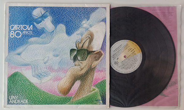Disco de Vinil Cartola 80 Anos [1988] - Leny Andrade Interprete Leny Andrade (1988) [usado]