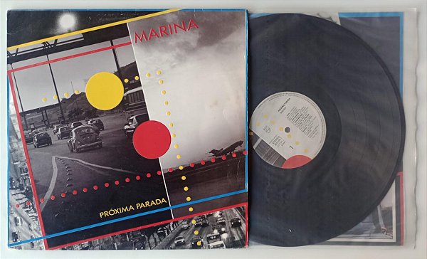 Disco de Vinil Próxima Parada [1989] - Marina Interprete Marina Lima (1989) [usado]